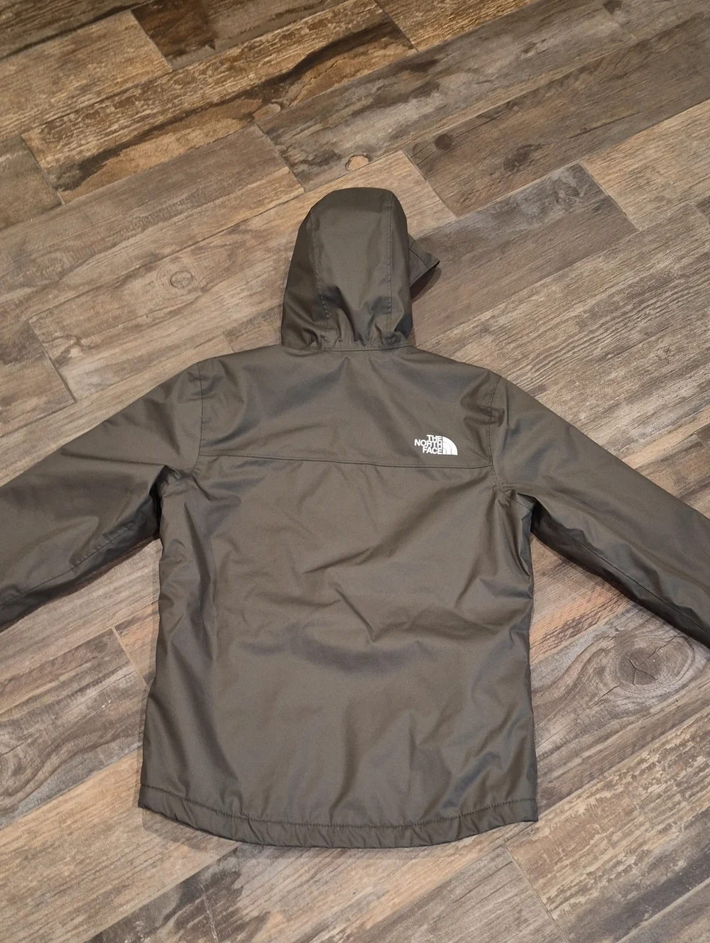 Boy's The North Face Warm Storm Hooded Jacket, Zipper Closure, Large Size 12